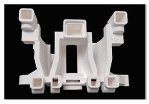Complex 3D-printed Ceramic Mold Web Shadow2